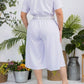 Karen T Design - Button Down Capri Jumpsuit Romper