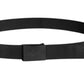 Attack Life By Greg Norman Men's Adjustable Woven Fabric Belt Black Size 38