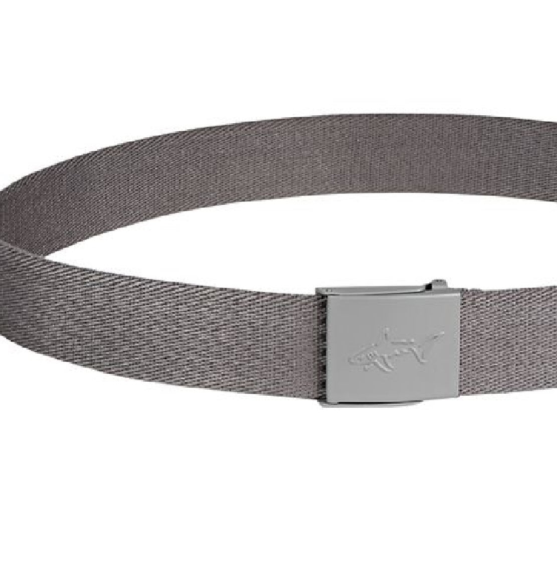 Attack Life By Greg Norman Men's Adjustable Woven Fabric Belt Gray Size Regular