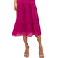 Sam Edelman Women's High Neck Sleeveless Chiffon Dress Pink Size 4