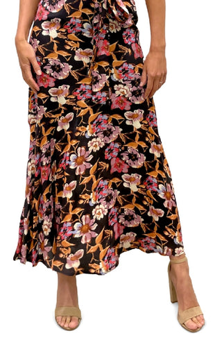 Sam Edelman Women's Fiery Floral Maxi Dress Red Size 0