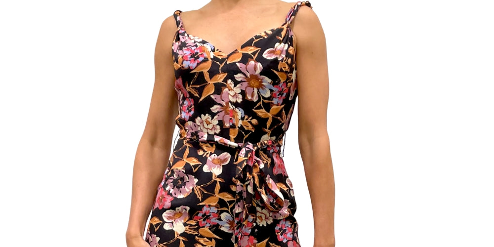 Sam Edelman Women's Fiery Floral Maxi Dress Red Size 0