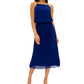 Sam Edelman Women's Pleated Midi Dress Pink Size 6