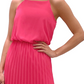 Sam Edelman Women's Pleated Midi Dress Pink Size 6