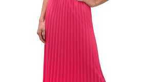 Sam Edelman Women's Pleated Midi Dress Pink Size 6