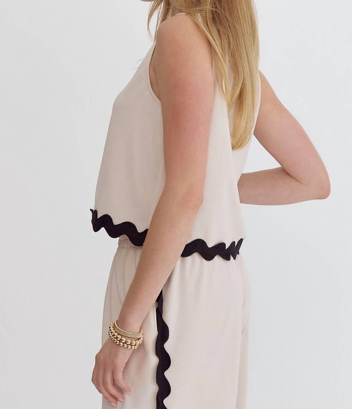 Entro - Ric Rac Top and Pants Set