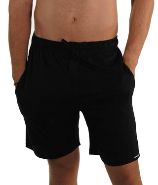 Members Only Men's Relaxed Comfortable Fit Pajama Shorts Black Size X-Large