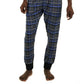 Members Only Men's Flannel Jogger Lounge Pant Gray Size Medium