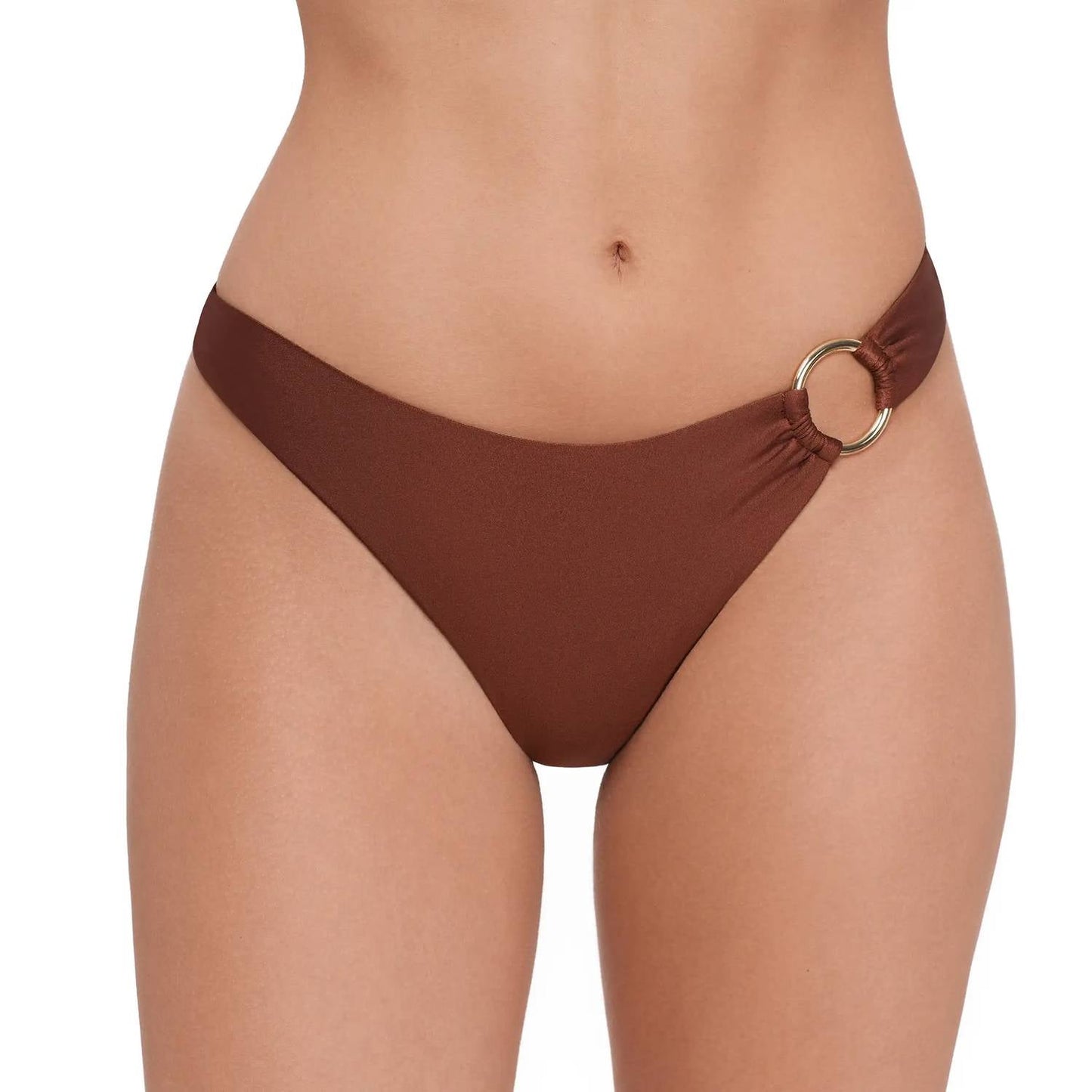 Steve Madden - Scoop Side Ring Hipster Bikini Bottom