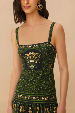 Farm Rio - Flowers Arch Sleeveless Maxi Dress