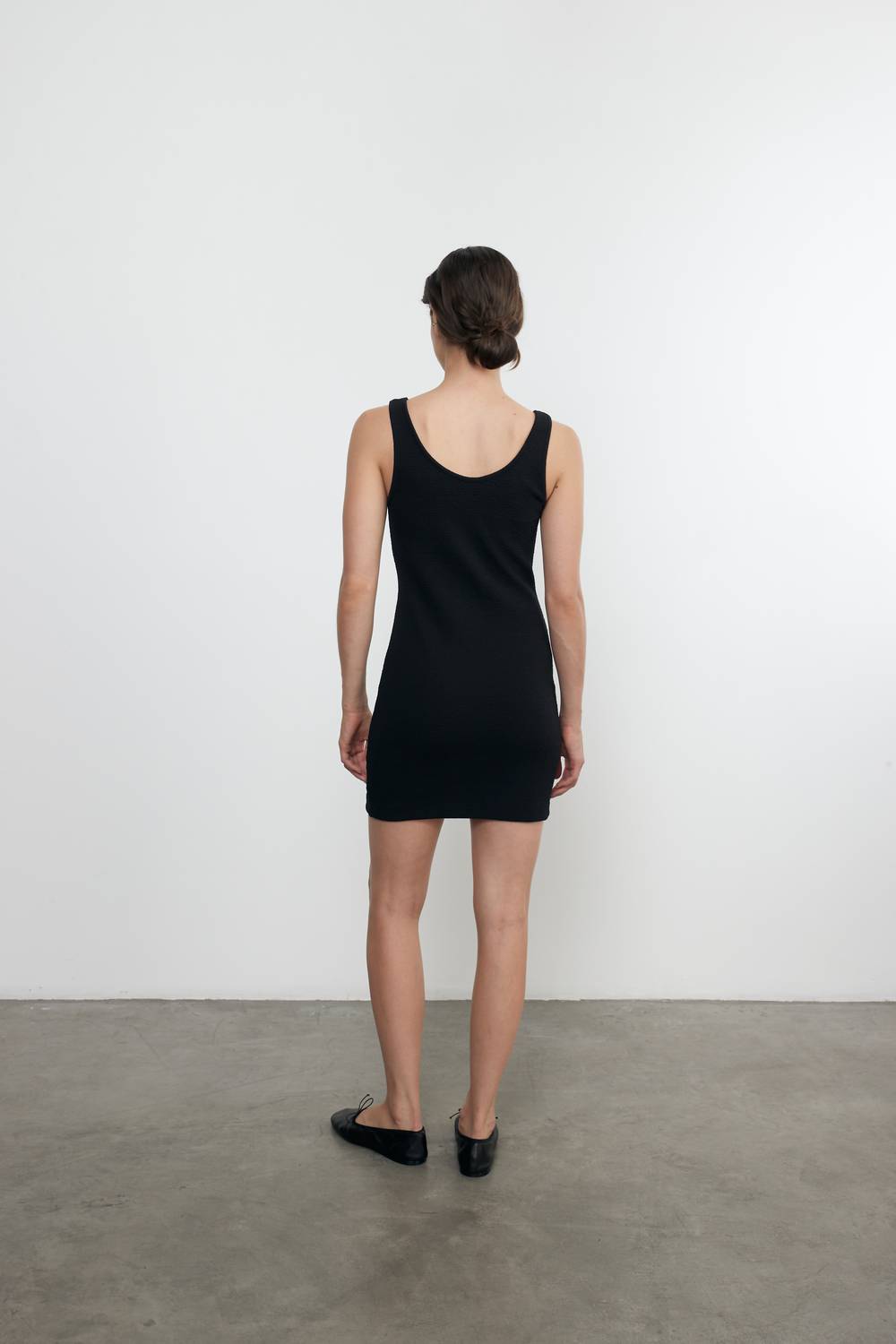 Enza Costa - JACQUARD TANK MINI DRESS