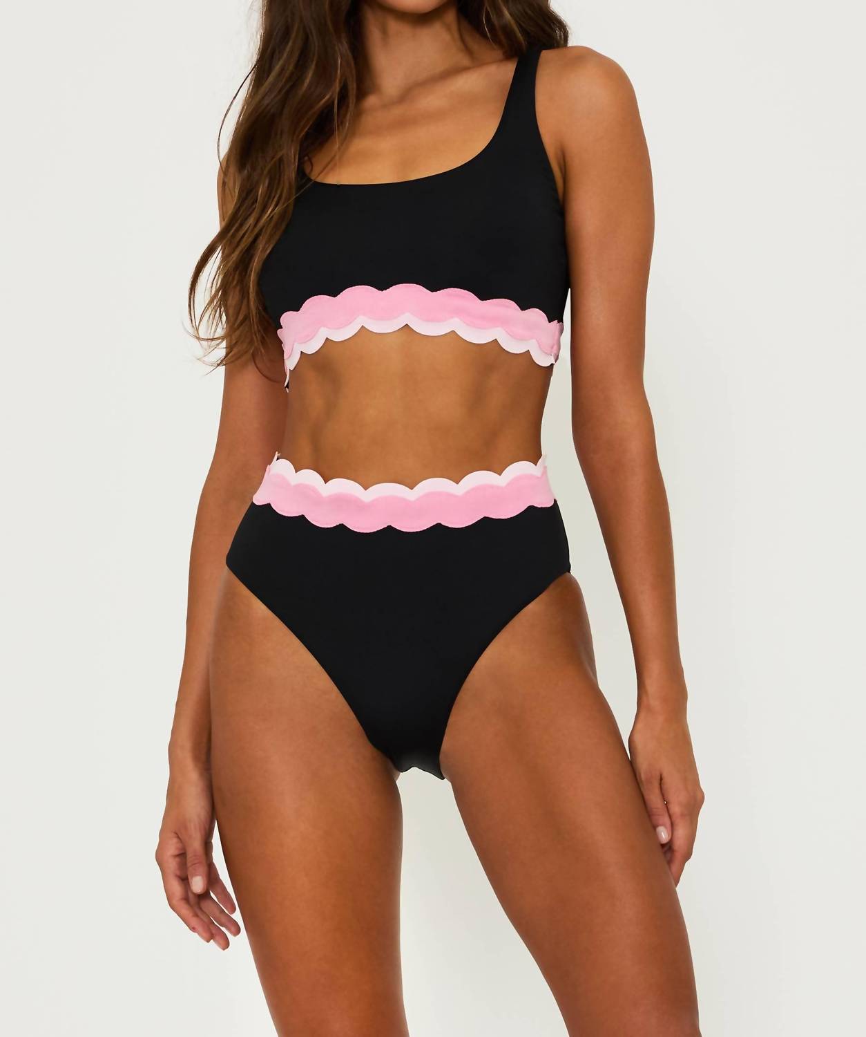 Beach Riot - Marin Bikini Top And Harriet High Waist Bottom Set