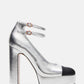 Steve Madden - Women's Peyton Genuine Leather Cap Toe Platform Hi Heels