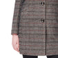 Maralyn & Me Junior's Single Breasted Reefer Coat Black Size Small