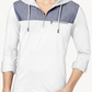 INC International Concepts Men's Quarter Zip Hoodie White Size M