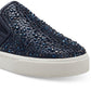 INC International Concepts Women's Sammee Slip On Sneakers Blue Size 11 M