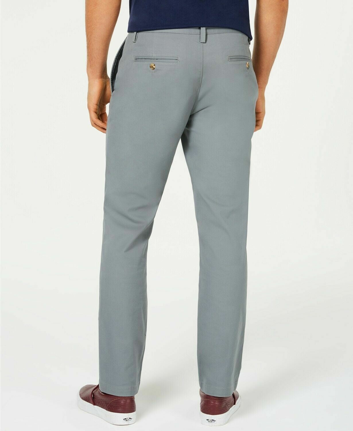 Club Room Men's Stretch Chinos Gray Size 33X30