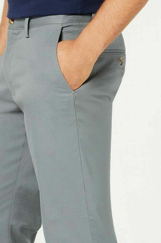 Club Room Men's Stretch Chinos Gray Size 34X32