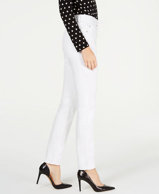 INC International Concepts Women's Skinny Jeans White  Size 2 Petite