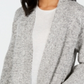 Style & Co Women's Open Front Completer Cardigan Gray Size X-Large