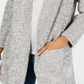 Style & Co Women's Open Front Completer Cardigan Gray Size X-Large