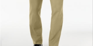 Alfani Men's Stretch Stretch Pants Brown Size 34X32