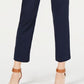 Style & Co Women's Cropped Pull on Straight Leg Pants Blue Size Small