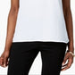 INC International Concepts Women's Illusion Trim Tank Top White Size Petite Small