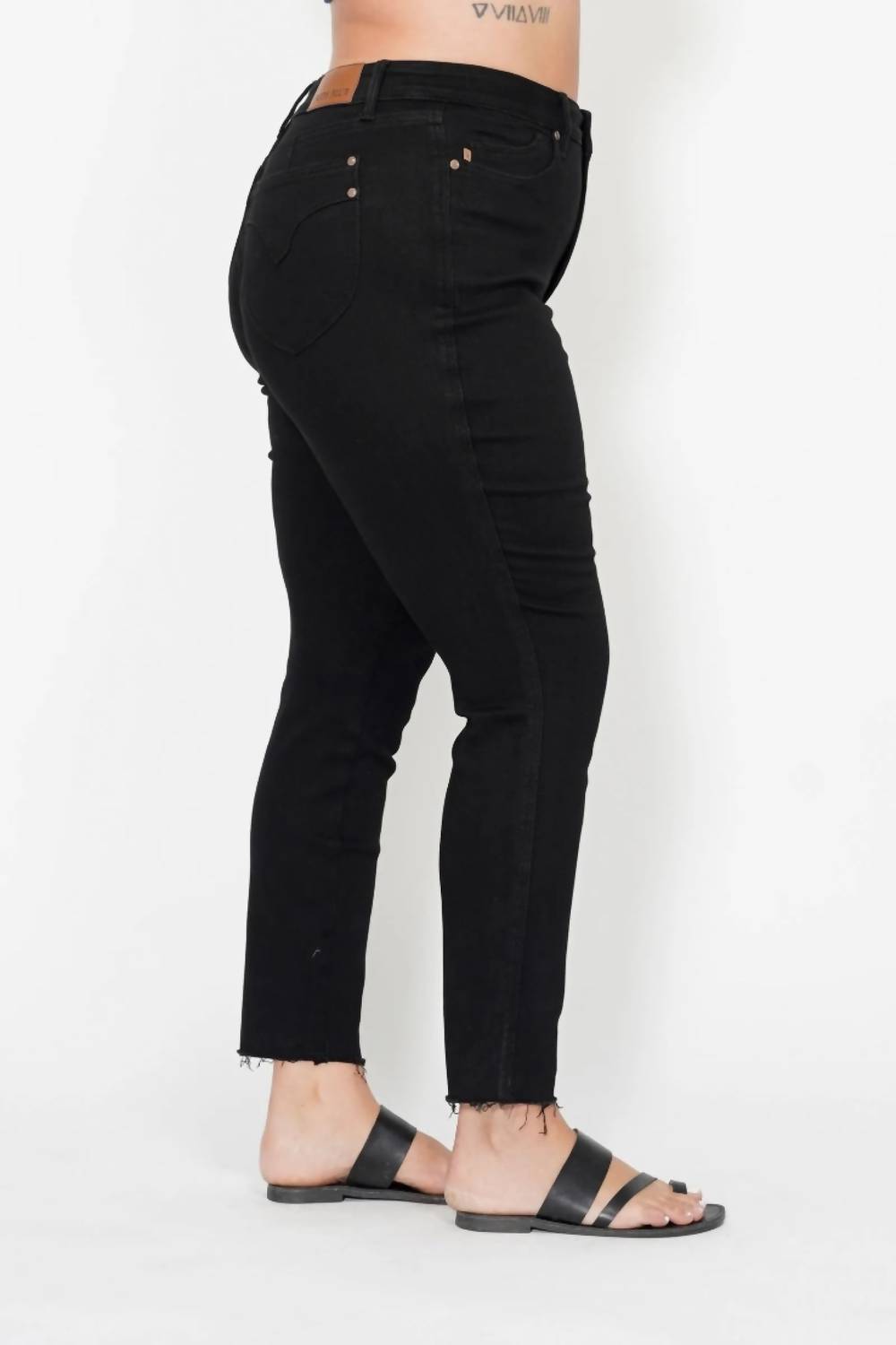 Judy Blue - Women's High Waist Tummy Control Shield Pockets Skinny Jeans