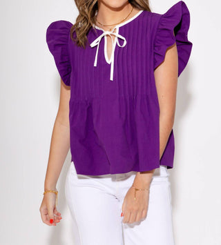 Strut & Bolt - Carter Cap Sleeve Top