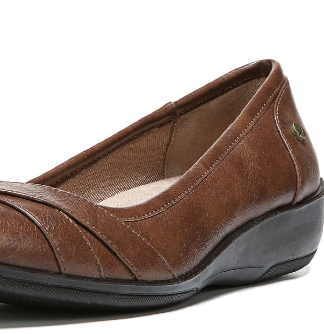Lifestride Women's Loyal Ballerina Flats Brown Size 8.5 M