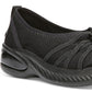 Bzees Women's Niche Slip On Flat Black Size 6.5