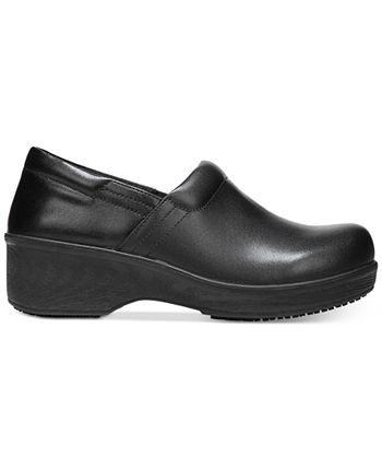 Dr. Scholl's Women's Dynamo Slip Resistant Work Clogs Black Size 10 M