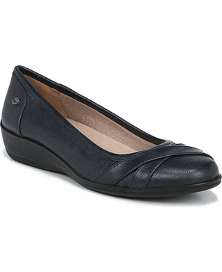 LifeStride Women's Loyal Ballerina Flats Black Size  9.5N