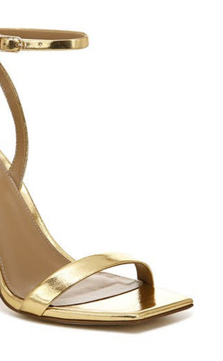 Sam Edelman Women's Orchid Ankle Strap Sandal Yellow Size 7.5