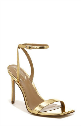 Sam Edelman Women's Orchid Ankle Strap Sandal Yellow Size 7.5