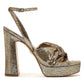 Sam Edelman Women's Kristen Ankle Strap Platform Sandal Yellow Size 9 M