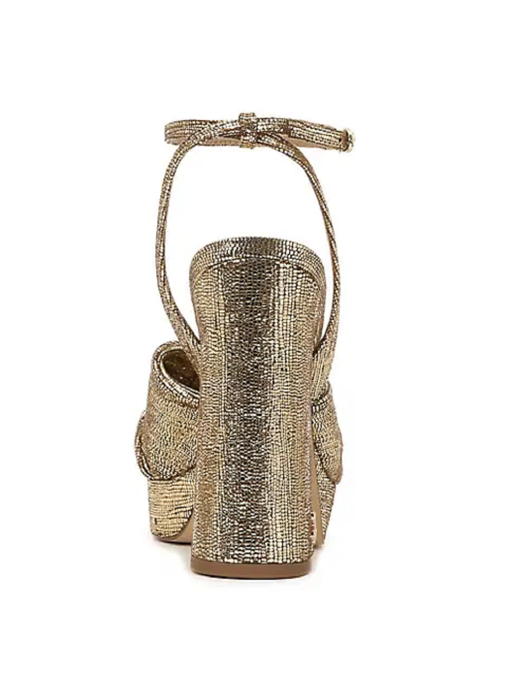 Sam Edelman Women's Kristen Ankle Strap Platform Sandal Yellow Size 9 M