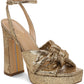 Sam Edelman Women's Kristen Ankle Strap Platform Sandal Yellow Size 9 M