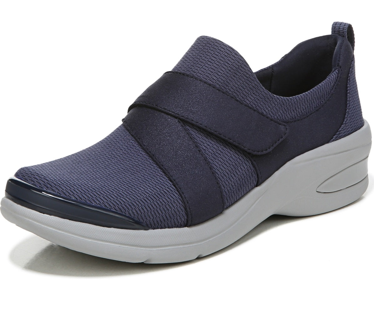 Bzees Women's Refresh Washable Slip On Mary Janes Shoes Blue Size 7.5 M