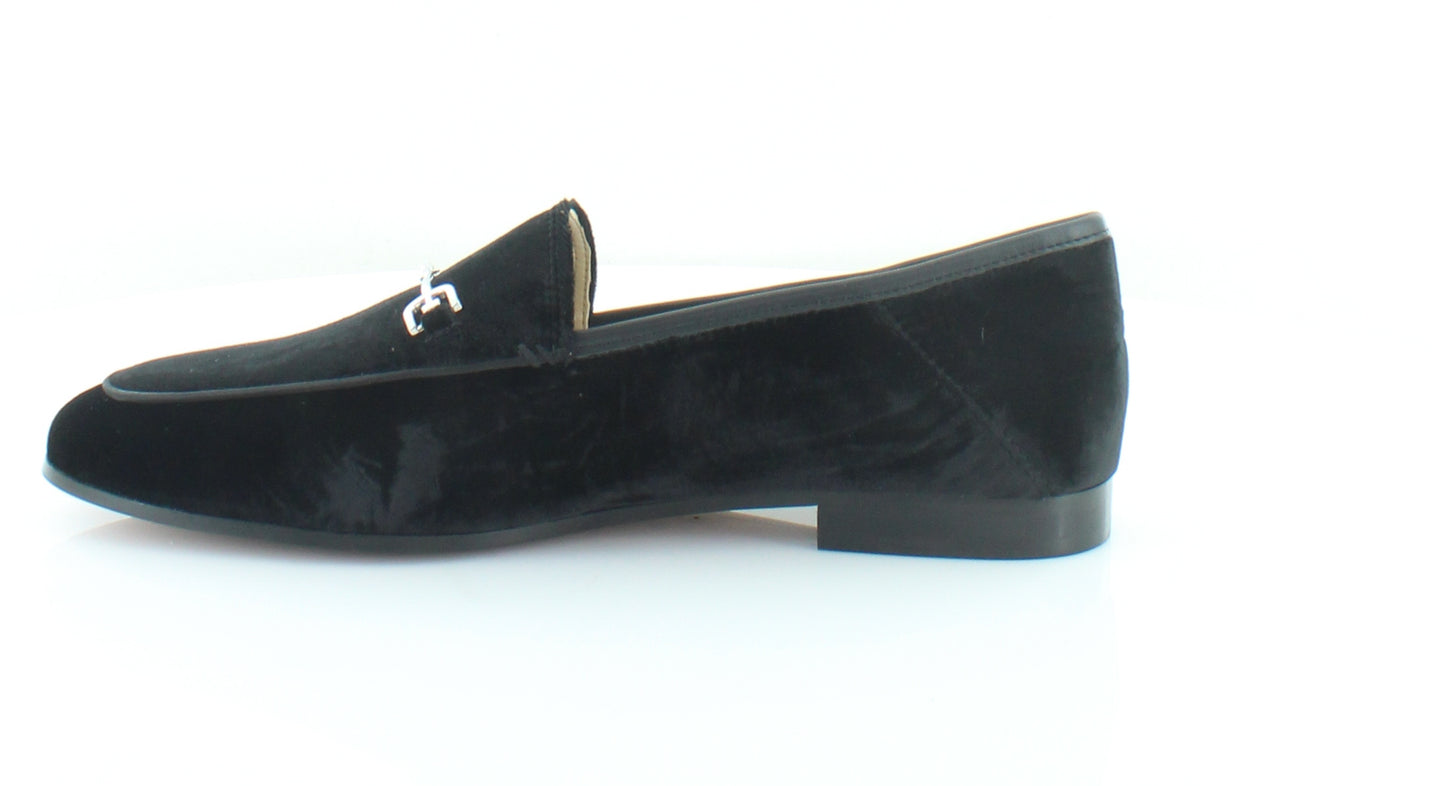 Sam Edelman Women's Loraine Apron Toe Loafers Black Size 10 M