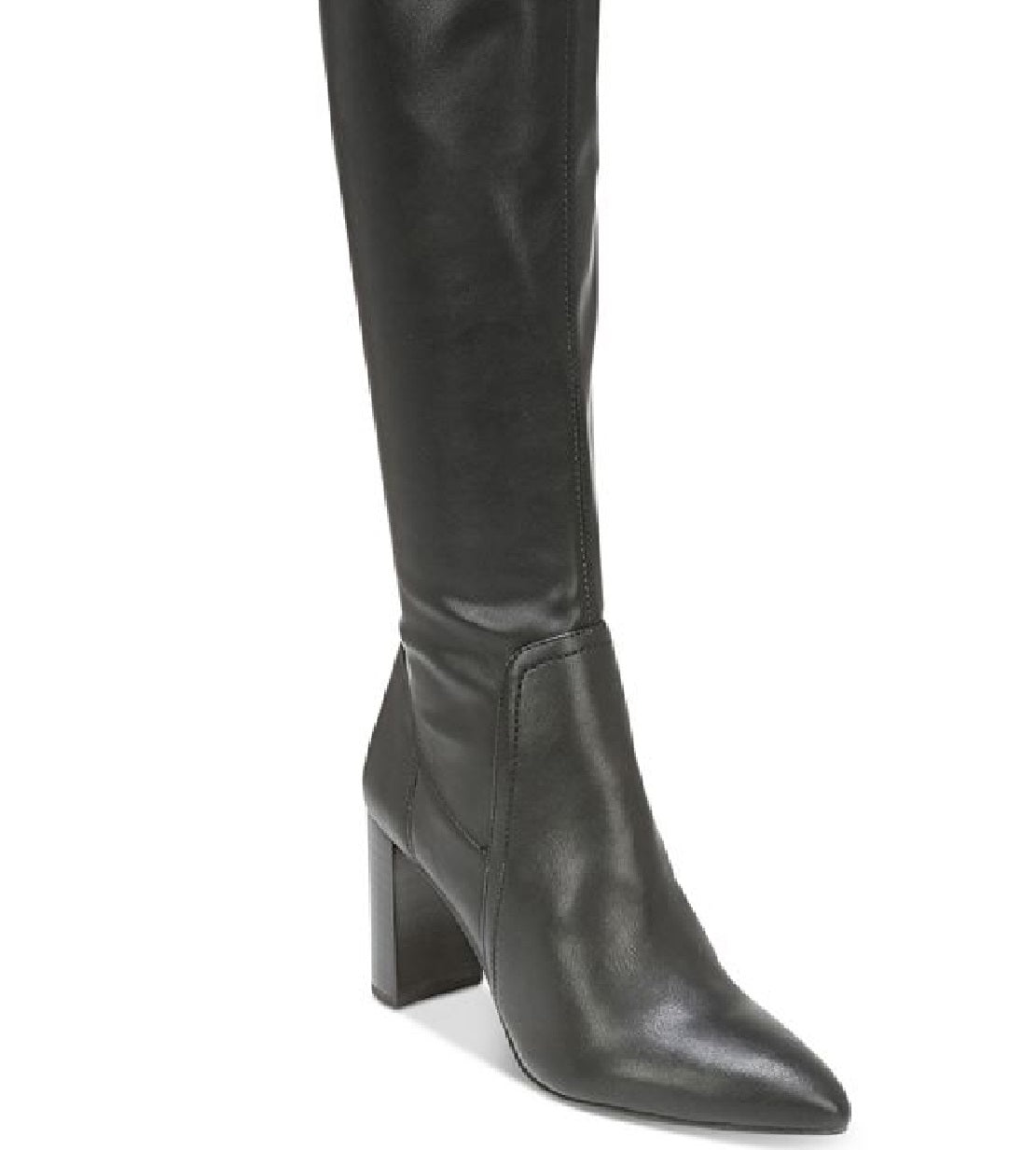Franco Sarto Women's Kolette Pointed Toe Knee High Fashion Black Size 11 M
