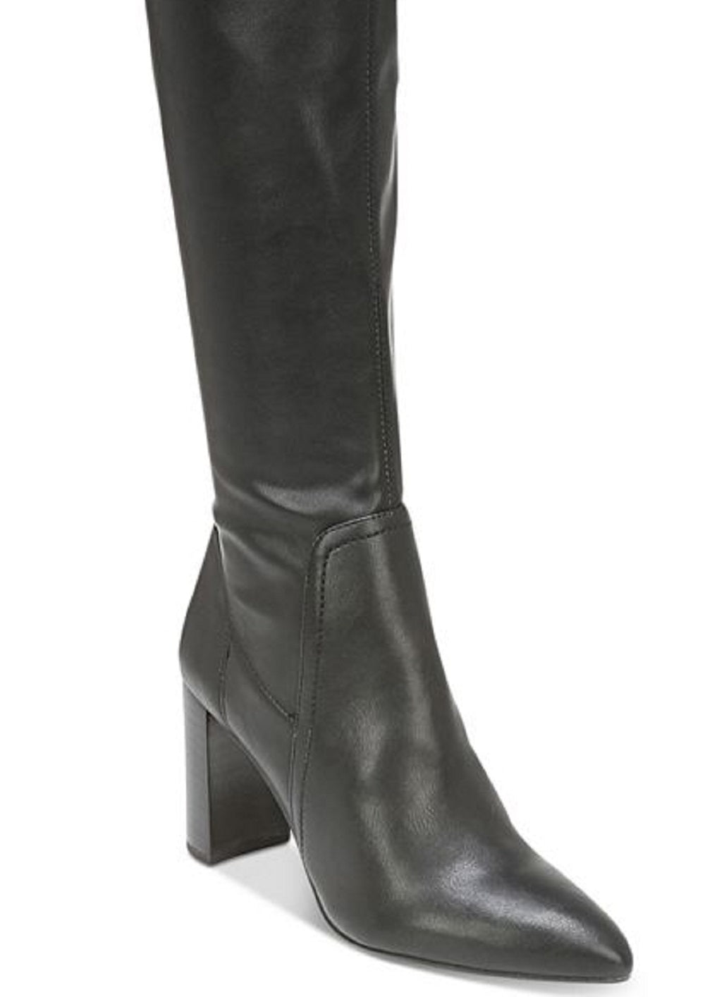 Franco Sarto Women's Kolette Block Heel Tall Boots Black Size 9 M