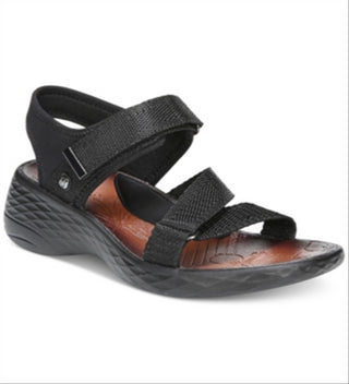 Bzees Women's Jive Sandal Black Size 8.5 M