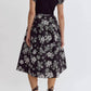 Entro - Floral Midi Swing Skirt