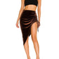 Amanda Uprichard - Aviette Velvet Skirt