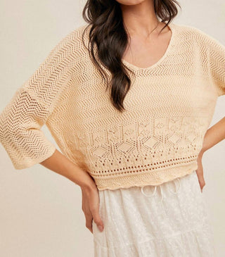 Hem & Thread - Meagan V-neck Sweater
