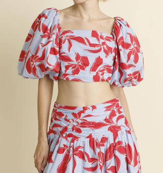 Aureum - Shirred Cropped Top