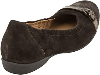 Gabor Women's Buckle Ballet Flat Brown Size 7 B(M) Us