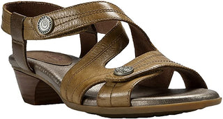 Aravon Women's Sonia Sandal Tan/Multi Size 8 D(W) US